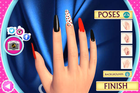 3D Nail Salon: Fancy Nails Spa Game for Girls to M - náhled