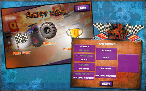 Monster Truck Racing 3D - náhled