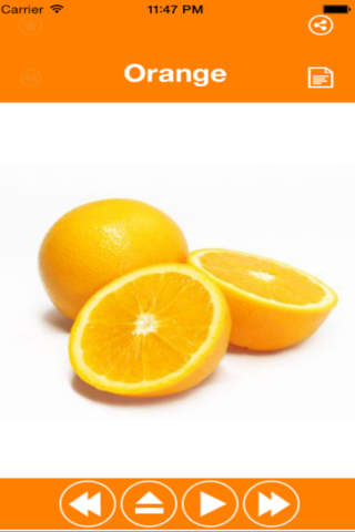 Preschool Fruit Learning Educational Game For Kids - náhled