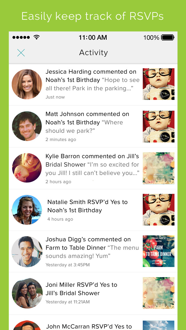 Hobnob Invitation Maker iPhone & iPad Game Reviews