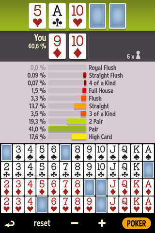 Odds Calculator Poker - Texas Holdem Poker - náhled