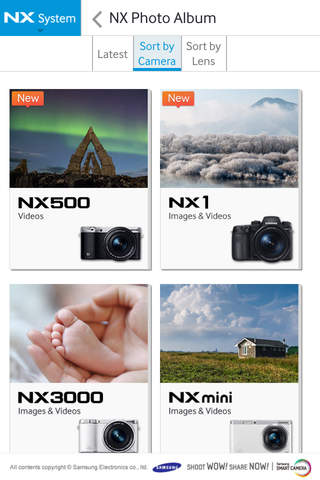 Samsung SMART CAMERA NX - náhled