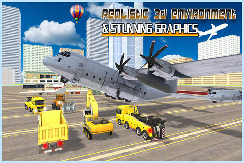 Cargo Plane Heavy Machine - Heavy Machinery Transp - náhled