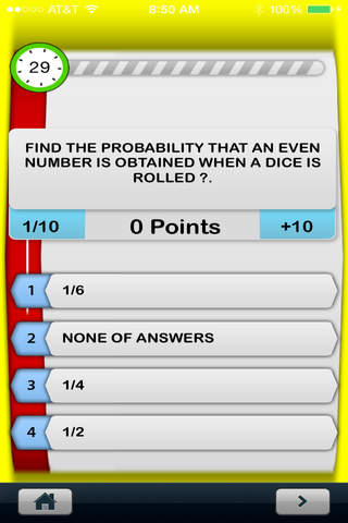 MathElementaryMiddleHighProbabilityQuiz - náhled