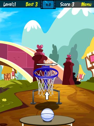 Free Flick It Toss It Throw It Basketball Game screenshot 6