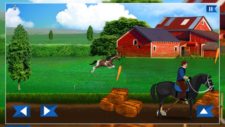 Horse Race Riding Agility Two : The Obstacle Dressage Jumping Contest Act 2 - Gold Edition screenshot 5