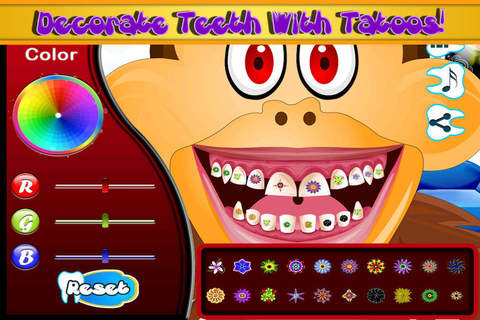 Animal Dentist-Rinse,Clean,Decorate teeth with tat - náhled
