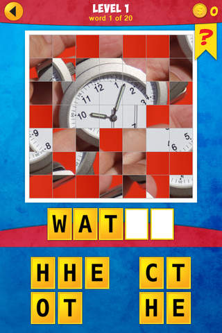 Mosaic: Tap the pic, guess the word! - náhled