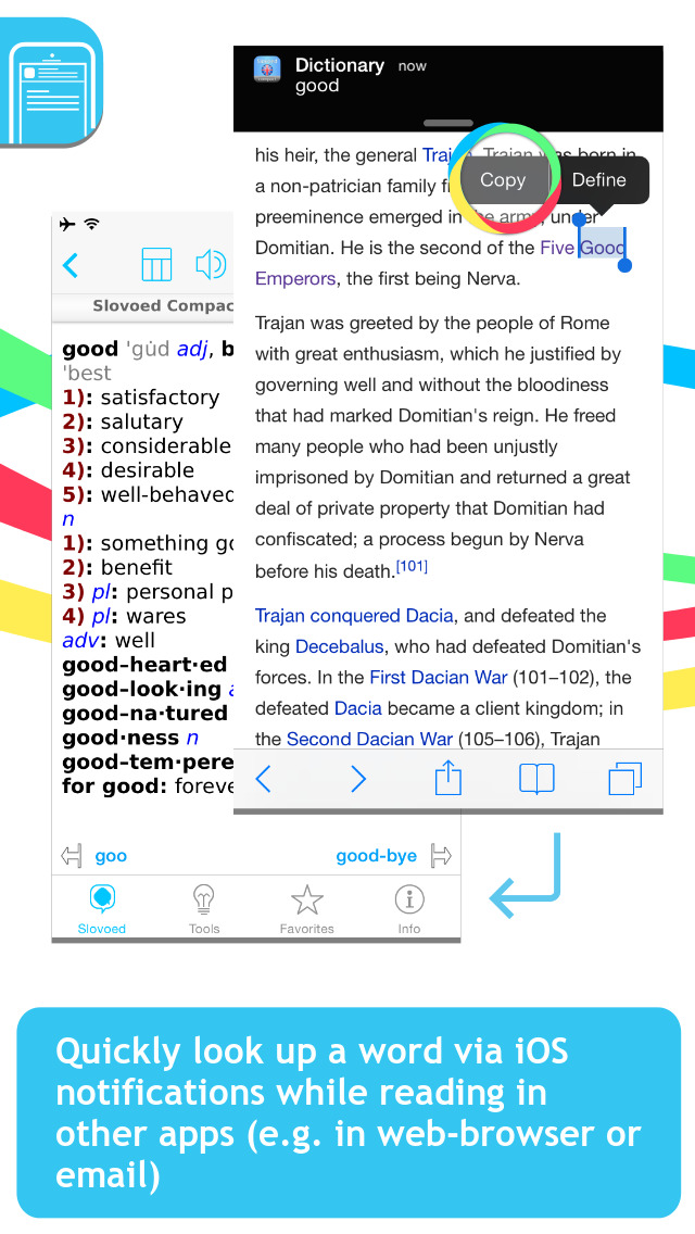 English explanatory Slovoed Compact talking dictionary screenshot 3