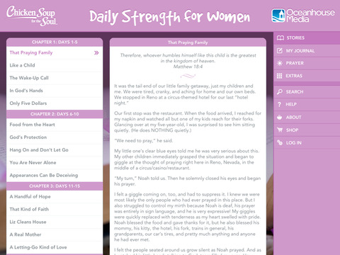 Daily Strength for Women from Chicken Soup for the Soul® screenshot 7