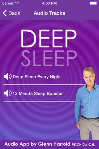 Deep Sleep by Glenn Harrold, a Self-Hypnosis Medit - náhled