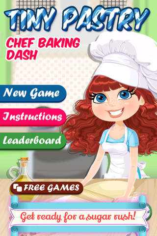 Tiny Pastry Chef Baking Dash - náhled
