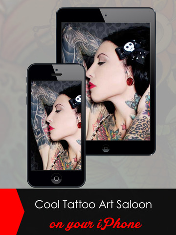 MyTattoo - The Tattoo Designs Salon App & Virtual Photo Booth Machine to Tattooed yourself with Dragon Tribal Tattoos without Pain for free! screenshot 9