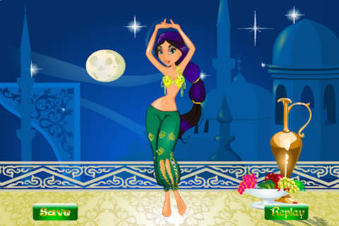Arabian Belly Dancer Dress Up - náhled