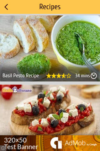 Italian recipes and instructional videos - náhled