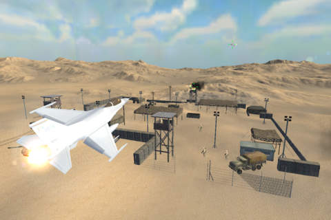 Fighter Plane Desert Combat - náhled