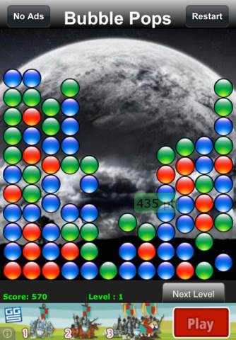 Bubble Pops! - Free Bubble Busting Strategy Game - náhled