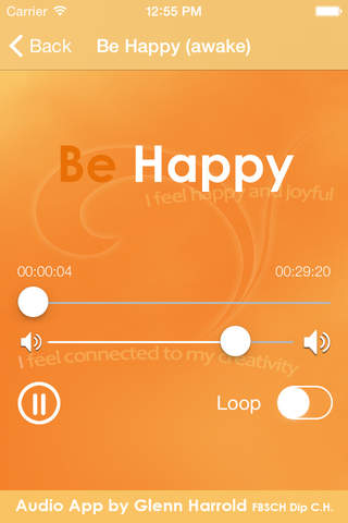 Be Happy - Hypnosis Audio by Glenn Harrold - náhled