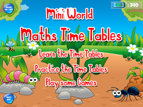 Mini World Maths Times Tables screenshot 6
