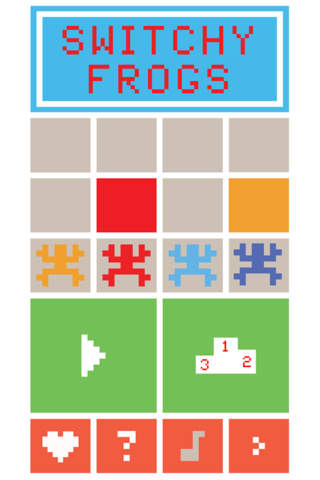 Switchy Frogs - A Jumpy Frog Game where 4 Sweet Fr - náhled