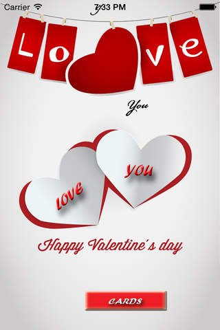 Valentine Day Greeting Cards - 2016 - náhled