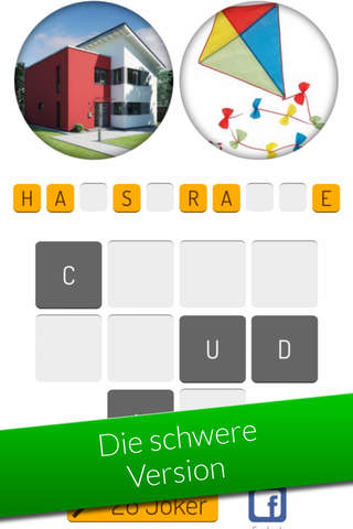 2 Bilder Wortspiel (schwer) - Die lustige Rätsel & - náhled