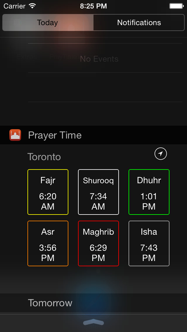 Prayer Time Widget screenshot 2
