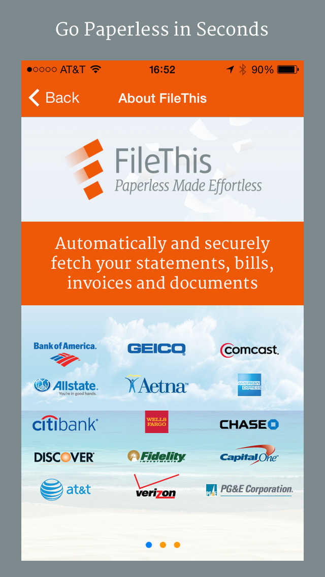 FileThis - Document Management screenshot 1