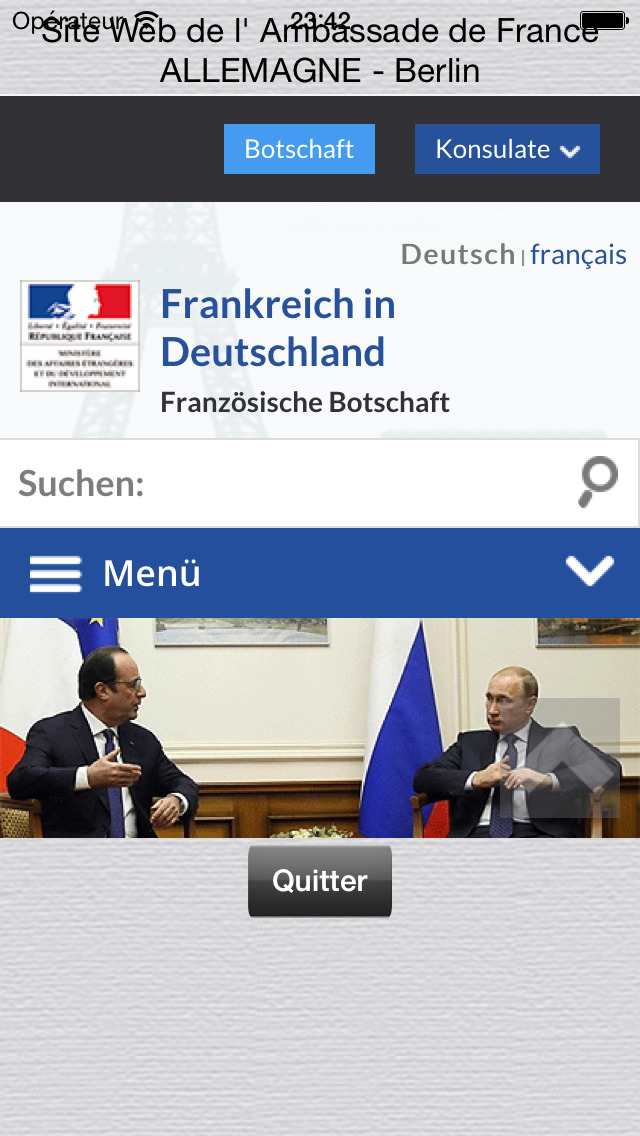 Ambassade De France | Apps | 148Apps