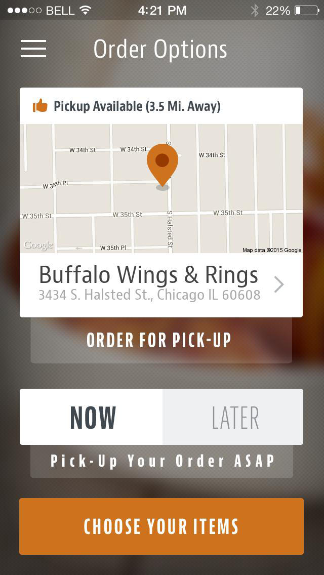 Buffalo Wings & Rings Chicago screenshot 2