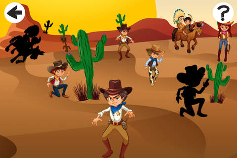 A Cowboys Shadow Game to Learn and Play for Childr - náhled