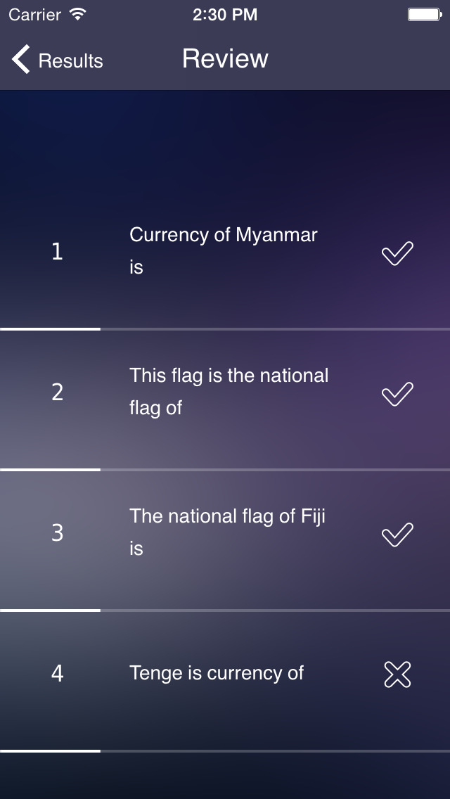 Country: Quiz screenshot 3