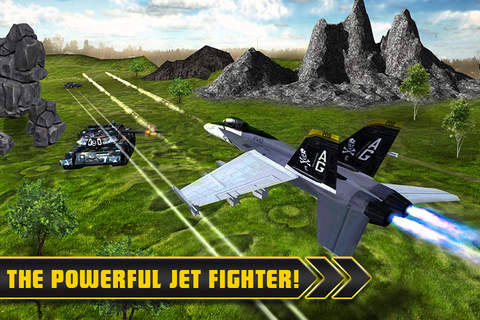 Fighter Jets Tank Attack War 3D - náhled