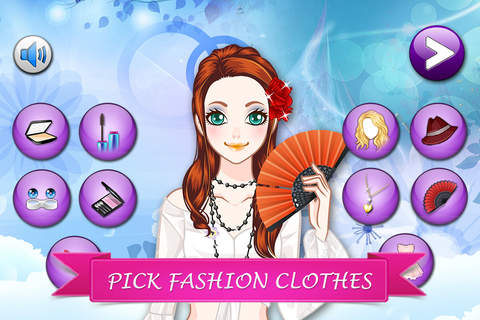 Flamenco Girl Make Up Salon - Pretty makeover game - náhled
