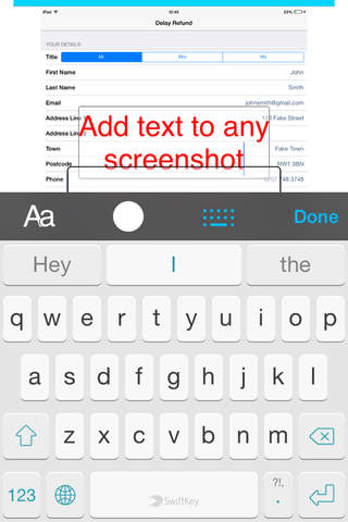 Screenshot Editor - náhled