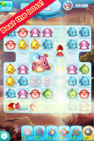 Marine Adventure -- Collect and Match 3 Fish Puzzl - náhled