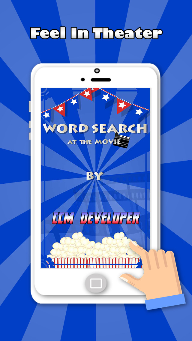 Word Search At The Hollywood Movie “Super Classic Wordsearch Puzzle Games” screenshot 1