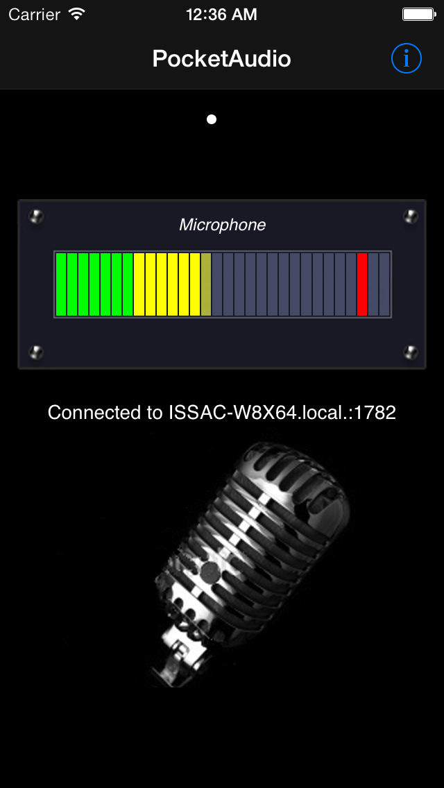 PocketAudio (Microphone) screenshot 1