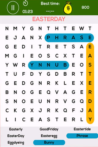 Easter Word Search - Free Word Search Crossword Ga - náhled
