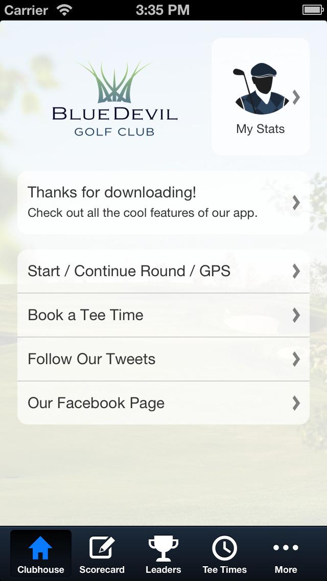 Blue Devil Golf Club screenshot 2
