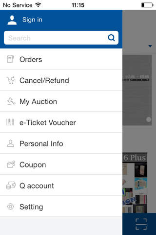 Revelion - Mobile Online Shop - náhled