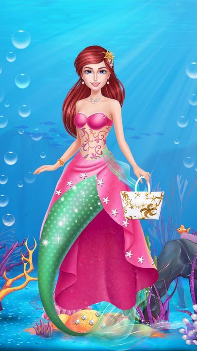 princess mermaids beauty salon