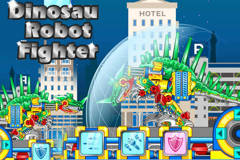 Dinosaur Robot Fighter - náhled