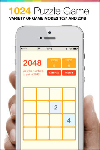 1024 Puzzle Game Plus - mobile logic Game - join t - náhled