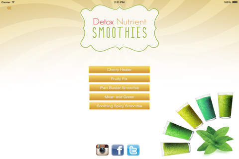 Detox Smoothie Recipes - náhled