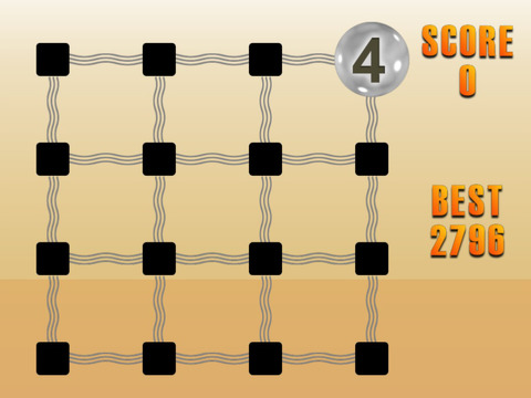 4x4 2048 Golden Balls Free Edition - náhled