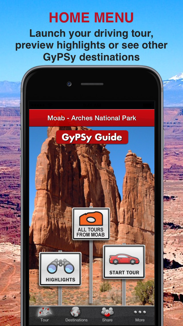 Arches National Park GyPSy screenshot 5