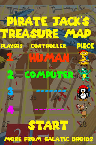 Pirate Jack's Treasure Map - náhled