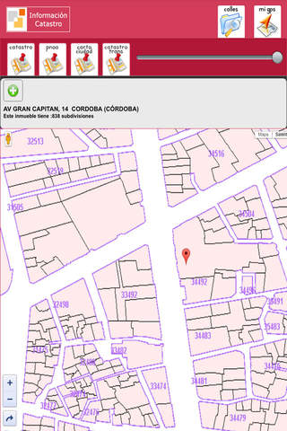 Catastro España Información - náhled