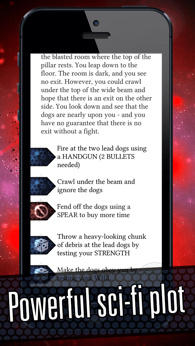 Heavy Metal Thunder - The Interactive SciFi Gamebook screenshot 3